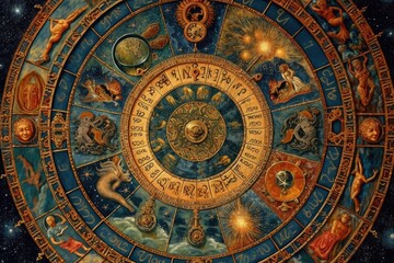 Fototapeta na wymiar Unlocking the Mysteries: Exploring the Spiritual World through Astrology, Tarot, Feng Shui, Numerology, and Space 11