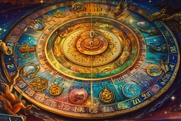 Fototapeta na wymiar Unlocking the Mysteries: Exploring the Spiritual World through Astrology, Tarot, Feng Shui, Numerology, and Space 14