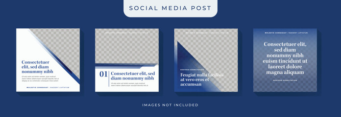Fototapeta premium Chiropractic Therapy Social Media Template