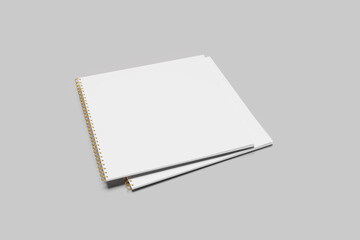 Square Notebook Mockup