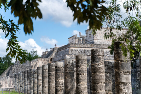 Chichen Itza temple,  travel destination, Mexico