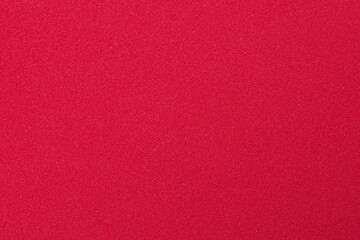 Craft foam sheet in red color. Plain background texture