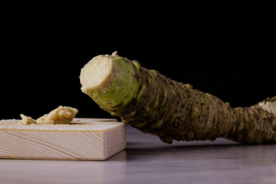 Fresh wasabi root