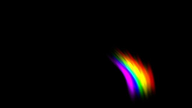 Colorful candy rainbow bright blurry gradient abstract moving video. Original pride rainbow flag gay. Rainbow Gay America lesbian USA lgbtq flag video waving . USA Gay Pride flag background