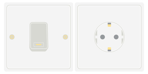 Double Switch and Receptacle Socket Electrical Tool Equipment
