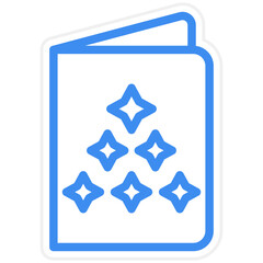 Vector Design Greeting Card Icon Style