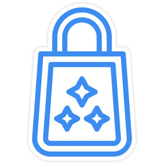 Vector Design Shopping Bags Icon Style