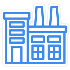 Vector Design Factory Icon Style