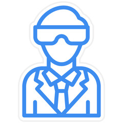 Obraz premium Vector Design Virtual Reality Icon Style