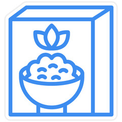 Vector Design Cereal Icon Style