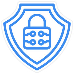 Obraz premium Vector Design Secure Icon Style