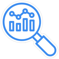 Vector Design Research Icon Style