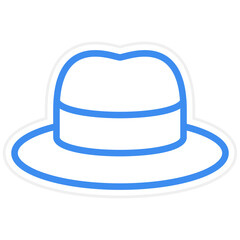 Vector Design Hat Icon Style