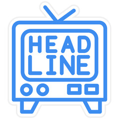 Vector Design Headline Icon Style