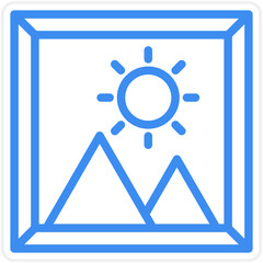 Vector Design Picture Icon Style