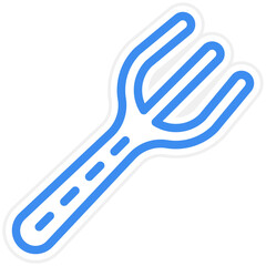 Vector Design Fork Icon Style