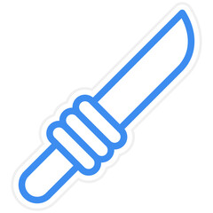 Vector Design Knife Icon Style