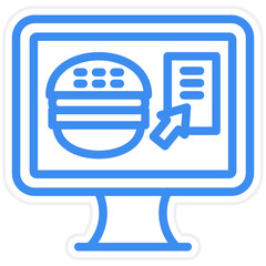 Vector Design Booking Icon Style