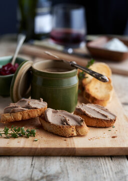 Chicken liver parfait