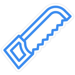 Vector Design Hacksaw Icon Style