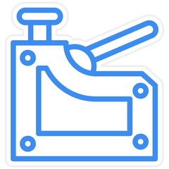 Vector Design Tacker Icon Style