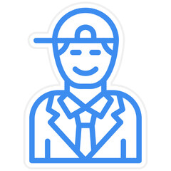 Vector Design Son Icon Style