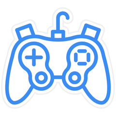 Vector Design Joystick Icon Style