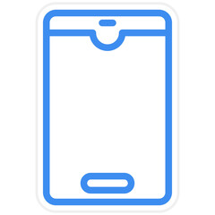 Vector Design Smartphone Icon Style