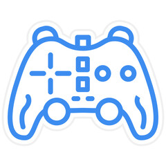Vector Design Game Console Icon Style