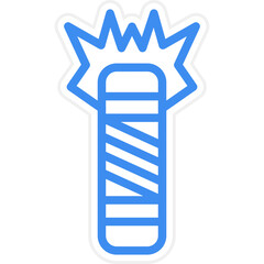 Vector Design Flare Icon Style