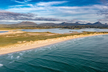 Machaire Rabhartaigh, Translation: Magheraroarty - Plane of the spring tideplane of roarty, Gaeltacht village and townland in north-west of County Donegal, Ireland.