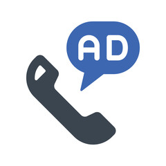 Call advertisement icon
