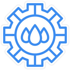 Vector Design Cogwheel Icon Style