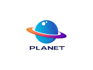 business planet logo design 