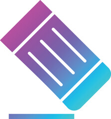 Eraser tool Vector Icon Design Illustration