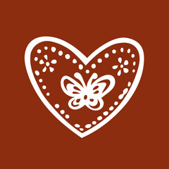 Invitation card Valentine's day. Abstract vector background. Gift card with Love.
