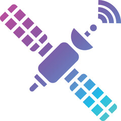 Satellite Vector Icon Design Illustration