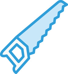 Hand saw Vector Icon Design Illustration