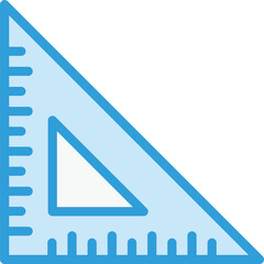 Set Square Vector Icon Design Illustration