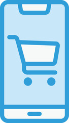 Online shop Vector Icon Design Illustration