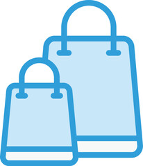 Shopping bag Vector Icon Design Illustration