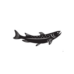 salmon fish vector illustration