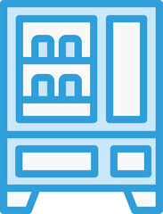 Vending machine Vector Icon Design Illustration