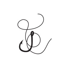 fishing gear symbol icon vector