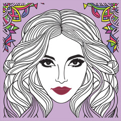 Fantasy portrait of a girl