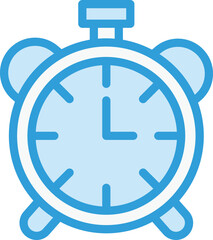 Alarm clock Vector Icon Design Illustration