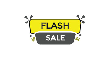 flash sale vectors.sign label bubble speech flash sale
