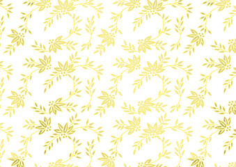 壁紙　金のつる花