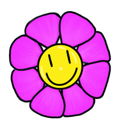 Smiley flower 