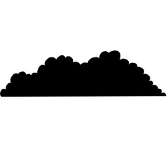 Bush Silhouette Background